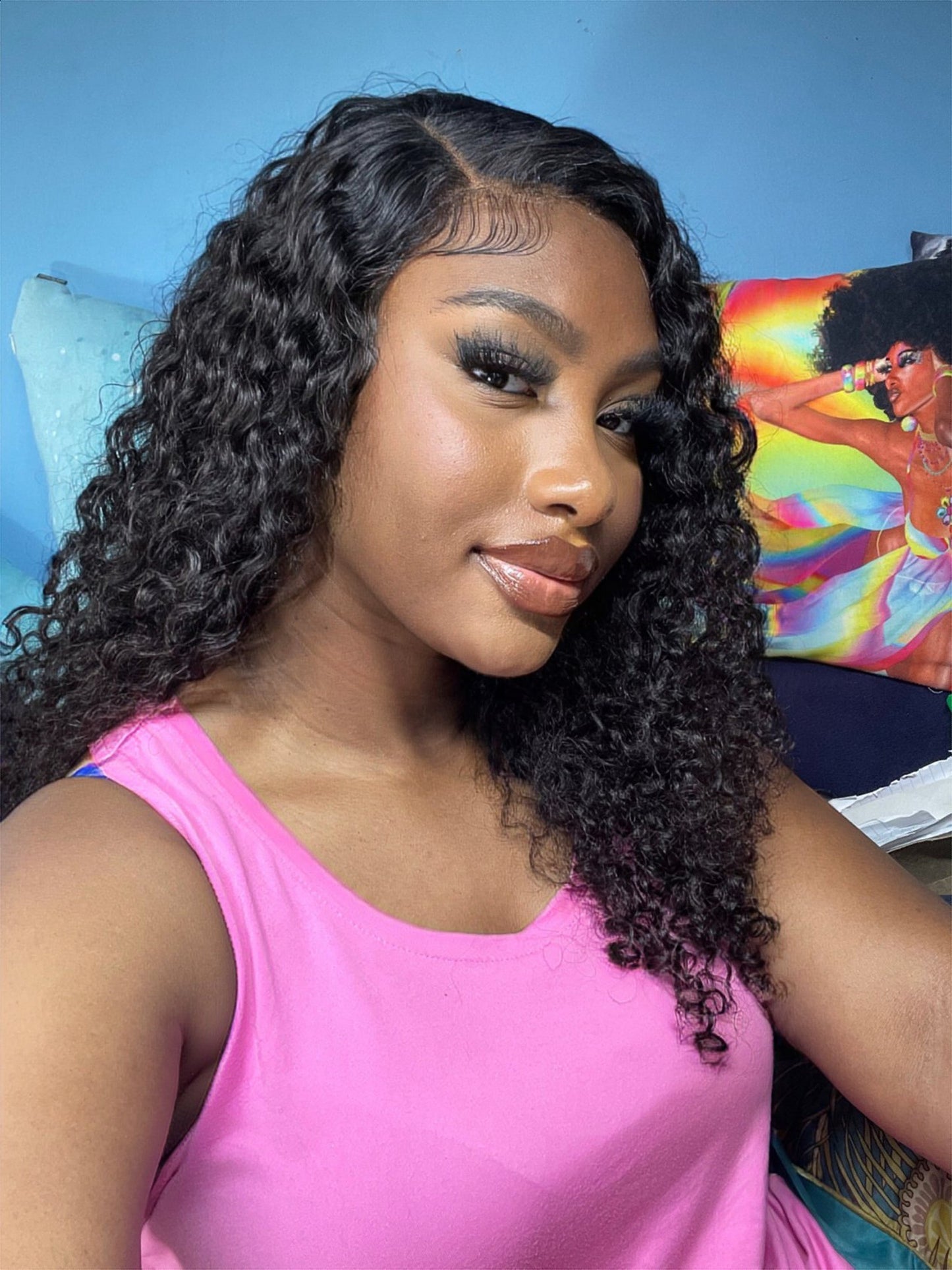 Deep Curly Frontal Unit