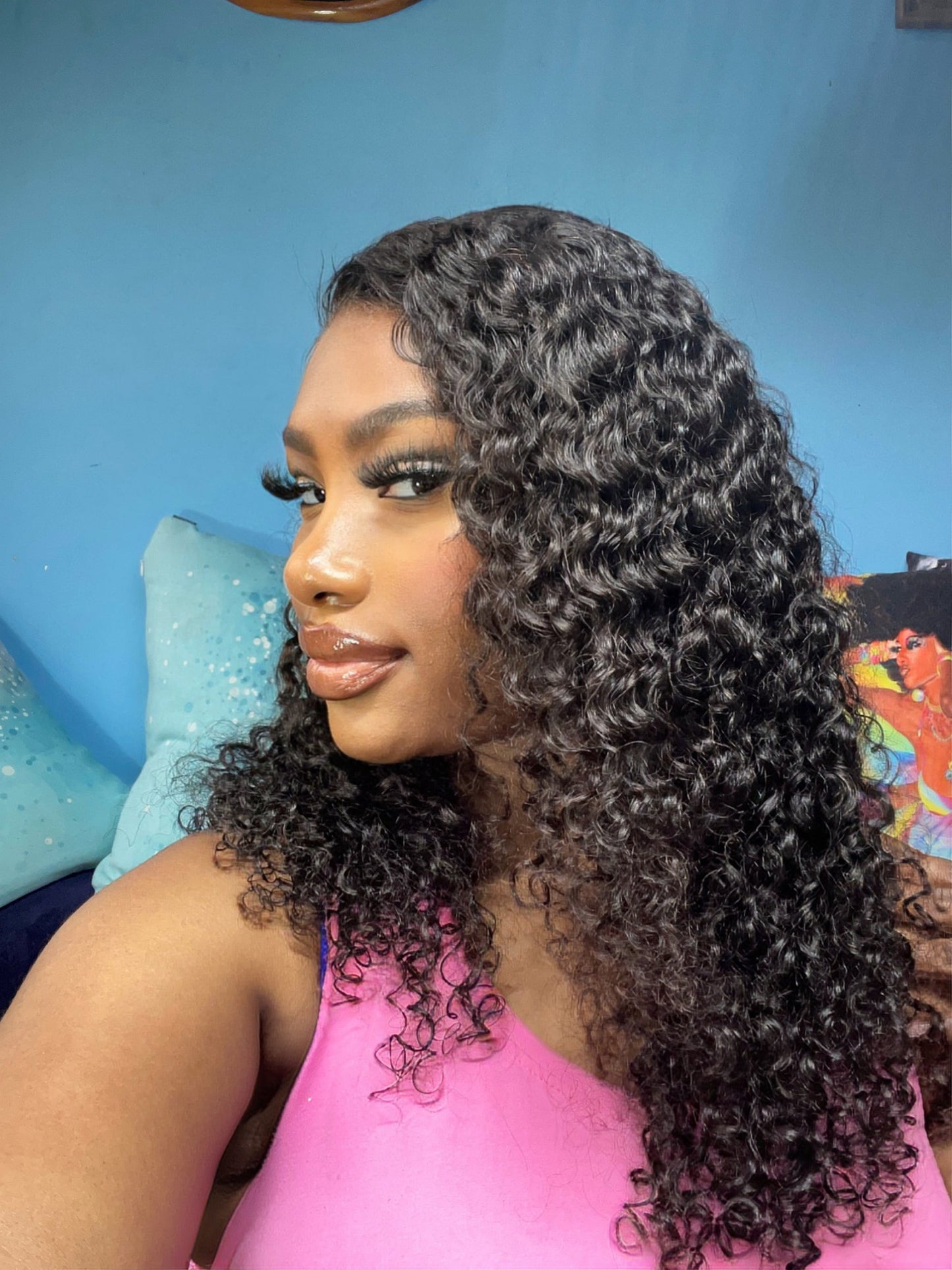 Deep Curly Frontal Unit